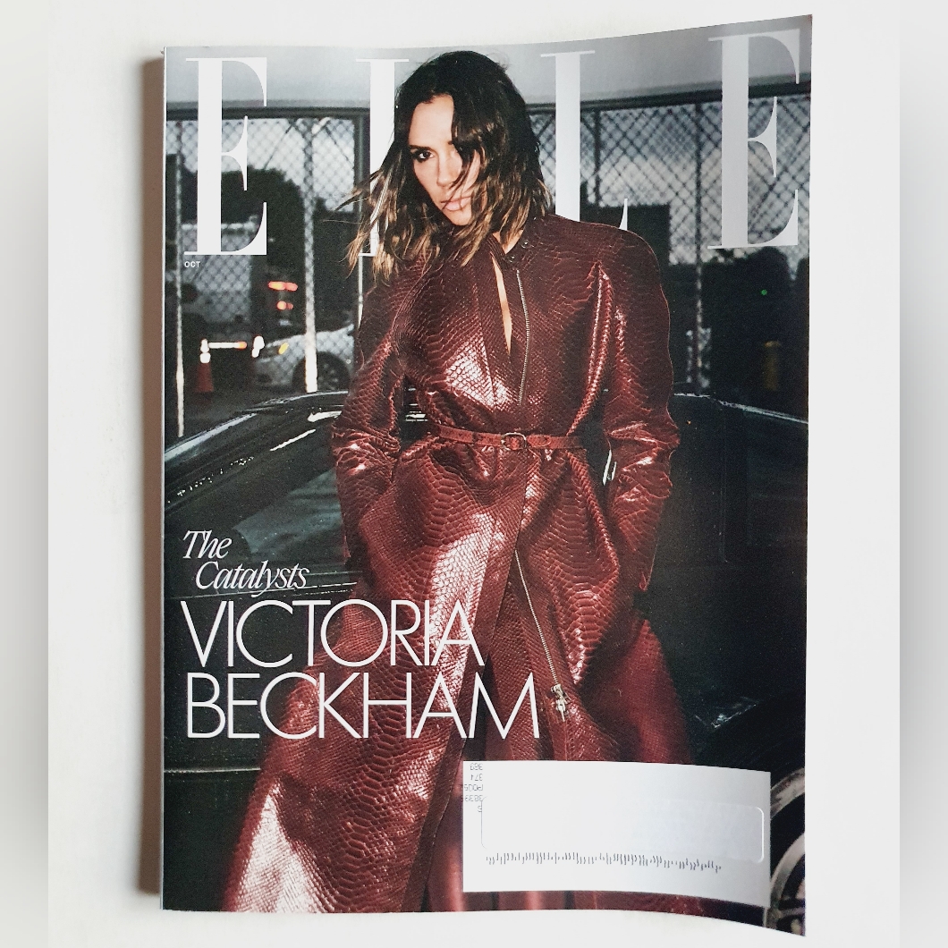 Elle Magazine October 2025  The Catalysts Victoria Beckham